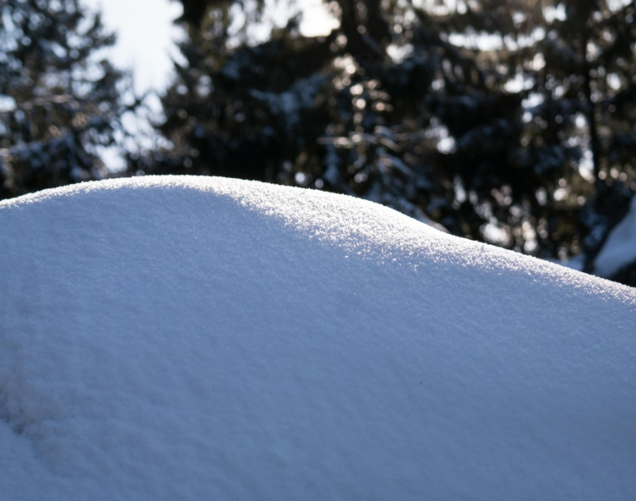 Почему не вывозят снег? 